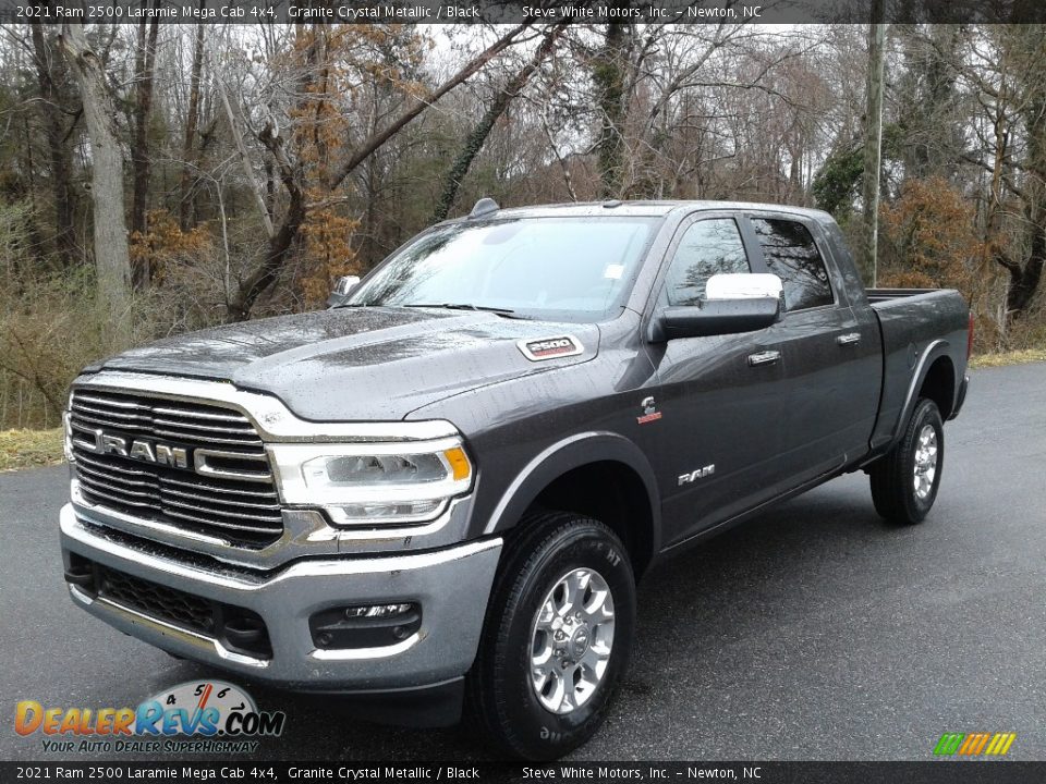 2021 Ram 2500 Laramie Mega Cab 4x4 Granite Crystal Metallic / Black Photo #2