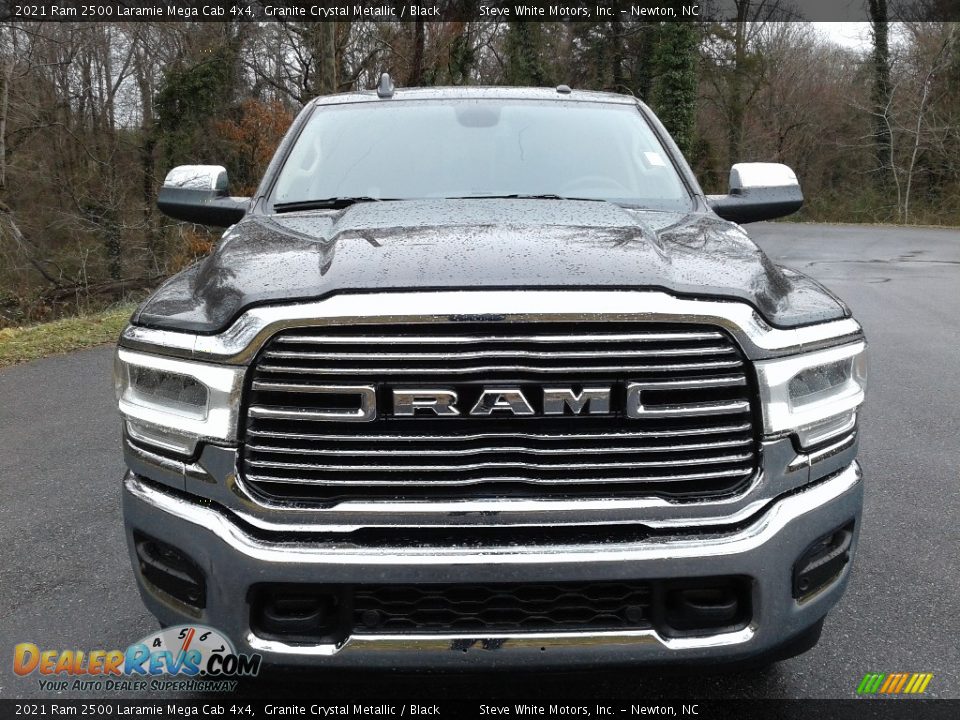 2021 Ram 2500 Laramie Mega Cab 4x4 Granite Crystal Metallic / Black Photo #3