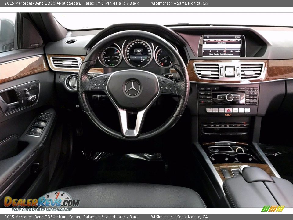 Dashboard of 2015 Mercedes-Benz E 350 4Matic Sedan Photo #4