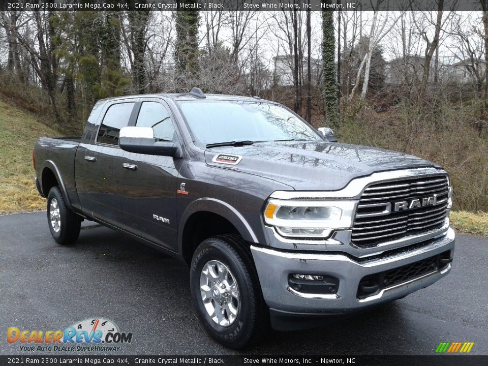 Front 3/4 View of 2021 Ram 2500 Laramie Mega Cab 4x4 Photo #4