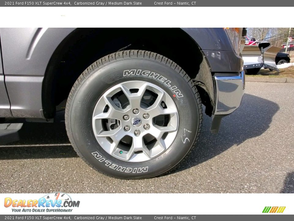 2021 Ford F150 XLT SuperCrew 4x4 Carbonized Gray / Medium Dark Slate Photo #26