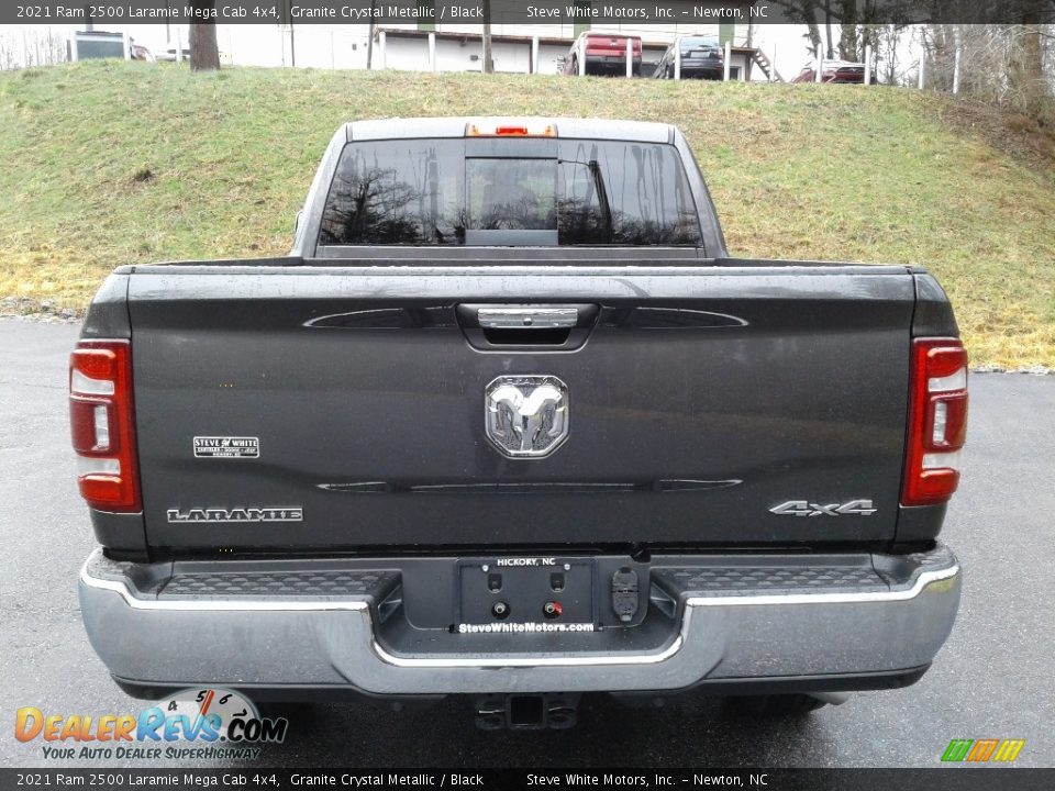 2021 Ram 2500 Laramie Mega Cab 4x4 Granite Crystal Metallic / Black Photo #7