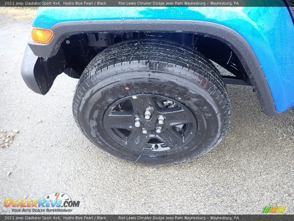 2021 Jeep Gladiator Sport 4x4 Hydro Blue Pearl / Black Photo #2