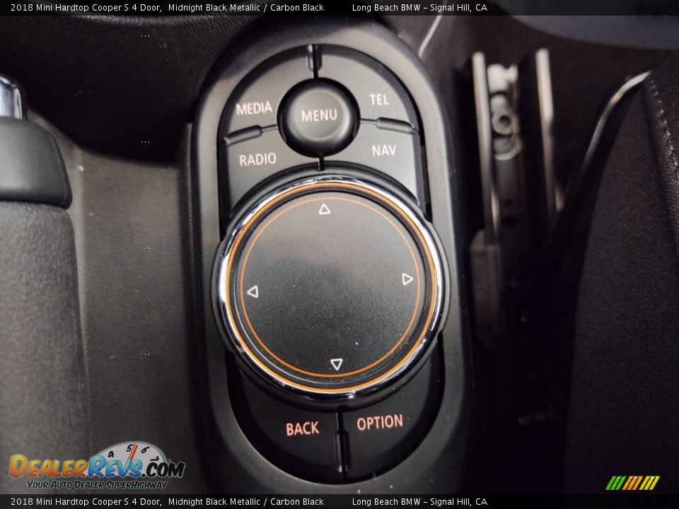 2018 Mini Hardtop Cooper S 4 Door Midnight Black Metallic / Carbon Black Photo #29