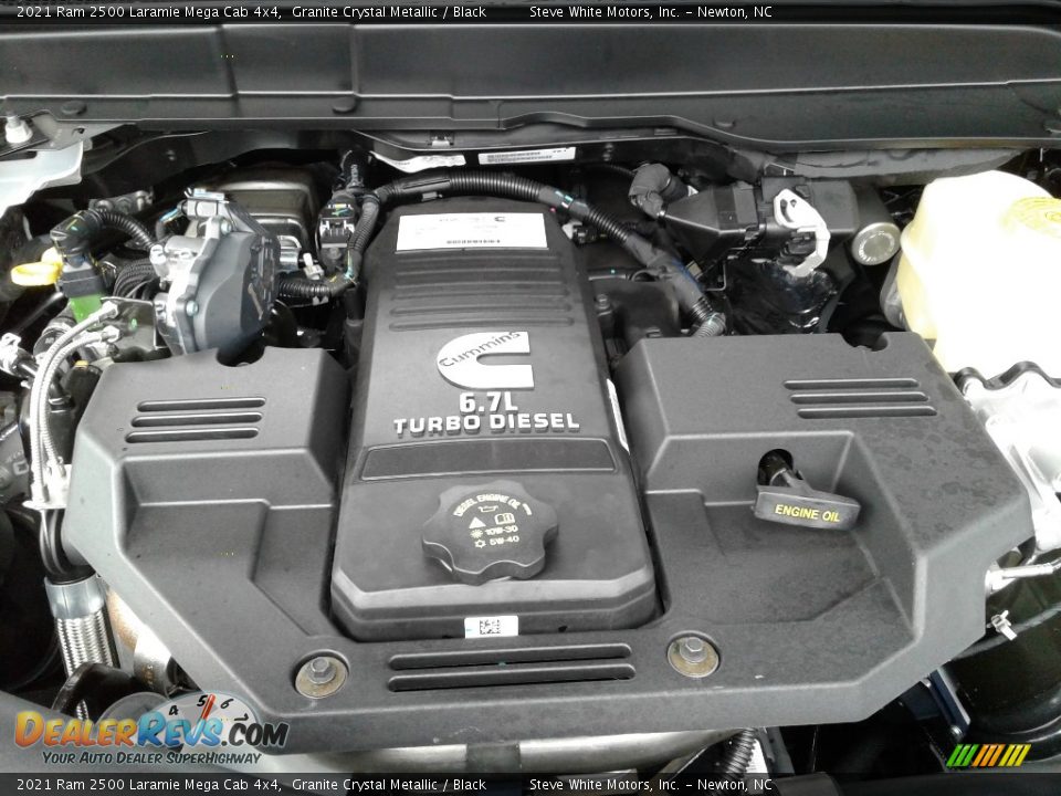 2021 Ram 2500 Laramie Mega Cab 4x4 6.7 Liter OHV 24-Valve Cummins Turbo-Diesel Inline 6 Cylinder Engine Photo #9