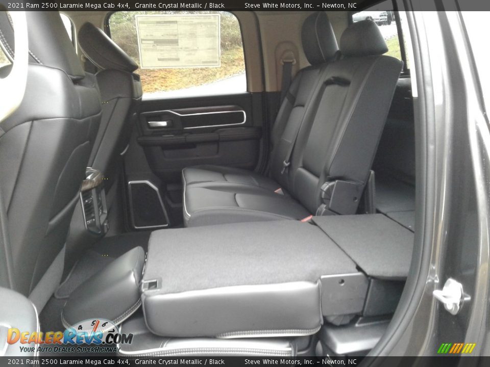 Rear Seat of 2021 Ram 2500 Laramie Mega Cab 4x4 Photo #14