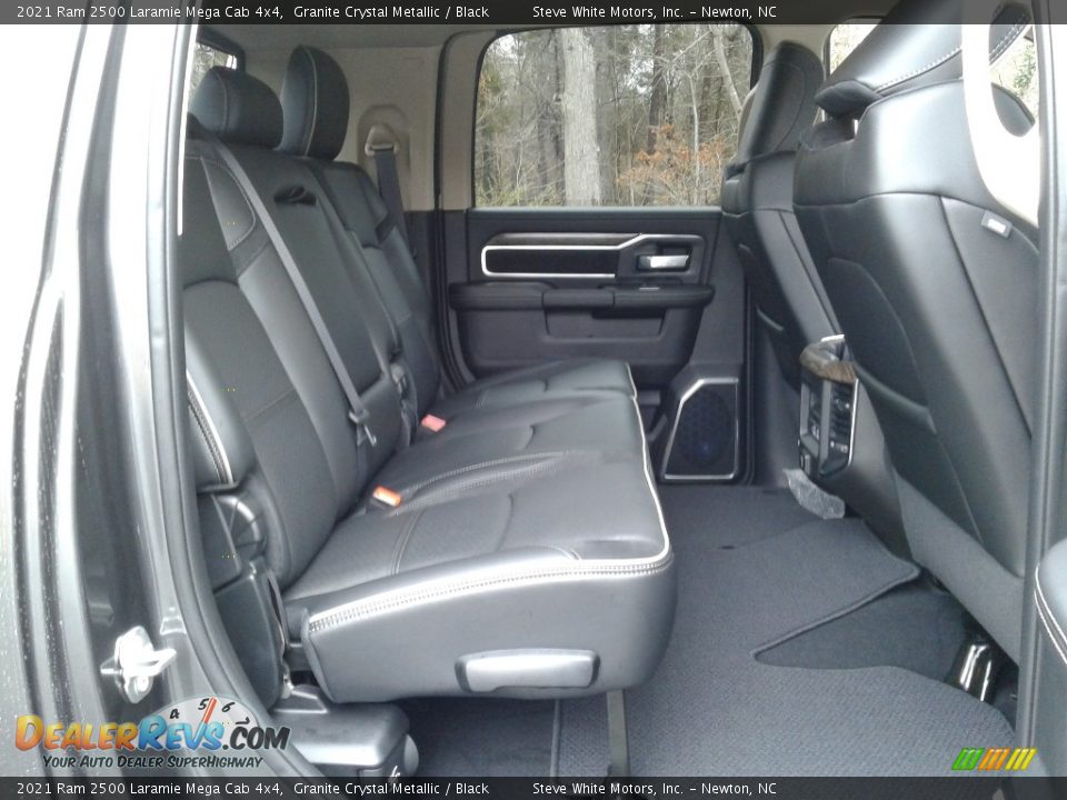Rear Seat of 2021 Ram 2500 Laramie Mega Cab 4x4 Photo #15