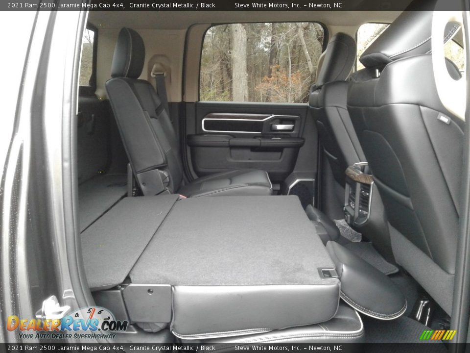 Rear Seat of 2021 Ram 2500 Laramie Mega Cab 4x4 Photo #16