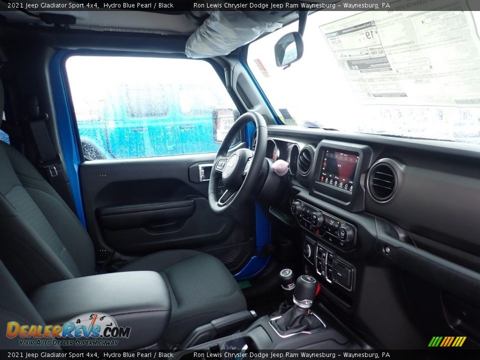 2021 Jeep Gladiator Sport 4x4 Hydro Blue Pearl / Black Photo #11