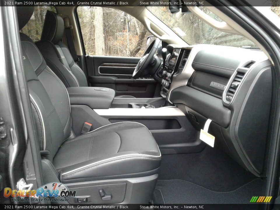 Front Seat of 2021 Ram 2500 Laramie Mega Cab 4x4 Photo #17