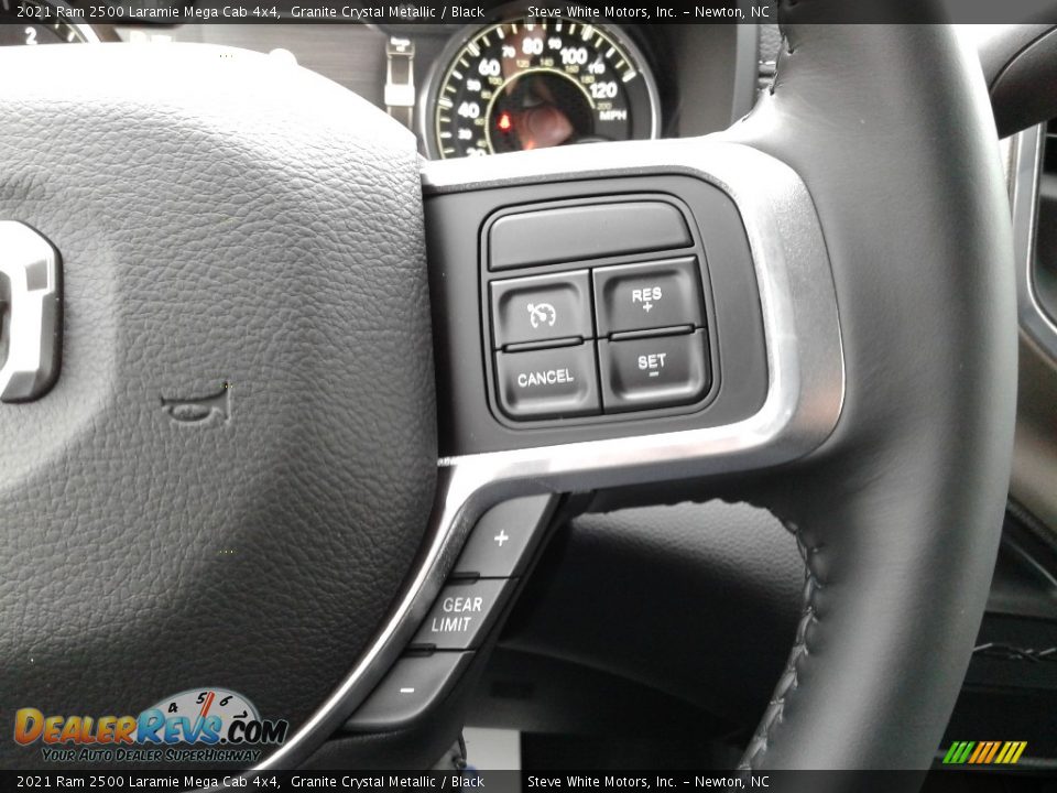 2021 Ram 2500 Laramie Mega Cab 4x4 Steering Wheel Photo #20