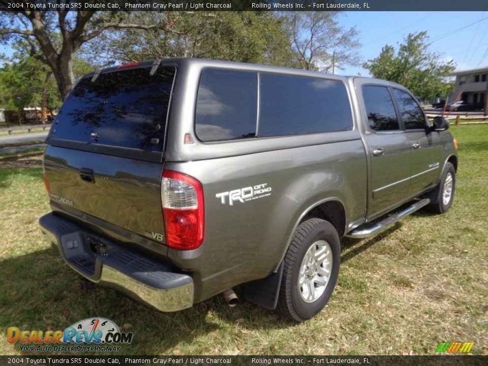 2004 Toyota Tundra SR5 Double Cab Phantom Gray Pearl / Light Charcoal Photo #5