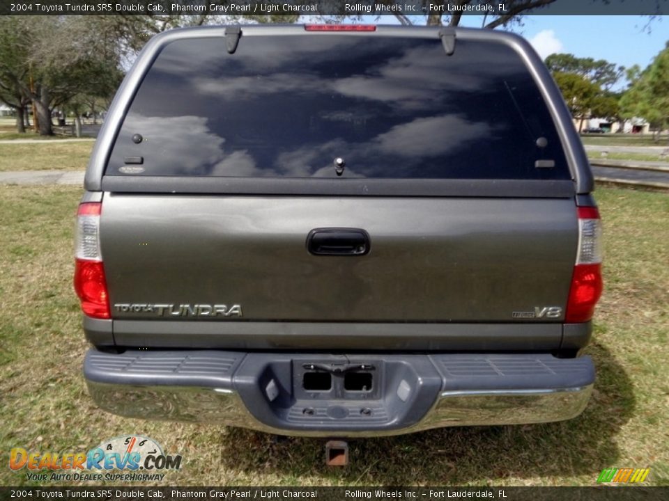 2004 Toyota Tundra SR5 Double Cab Phantom Gray Pearl / Light Charcoal Photo #7