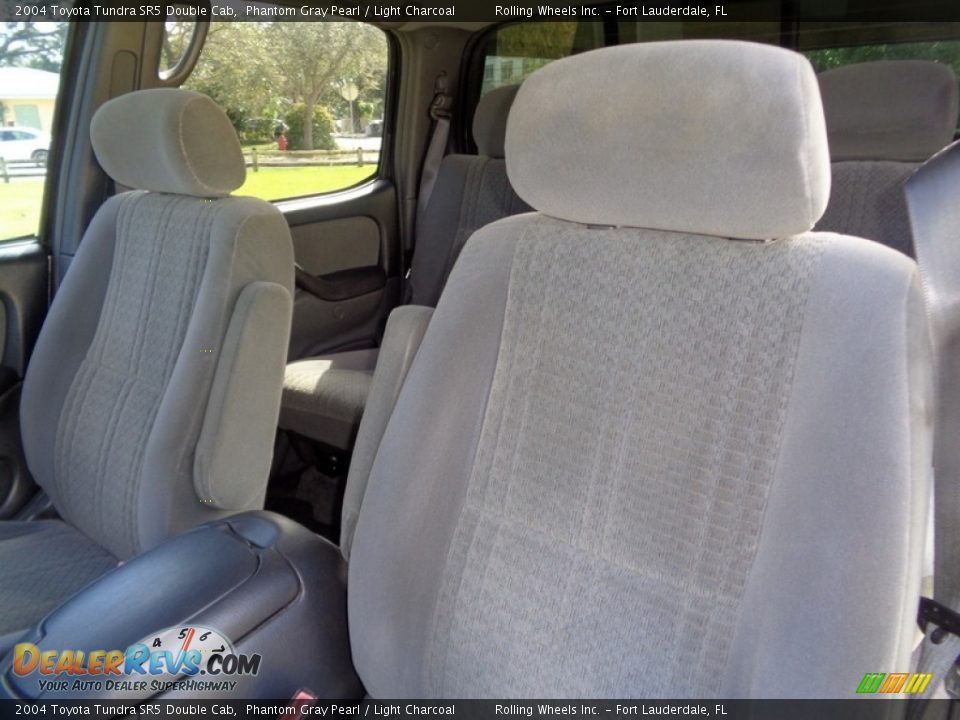 2004 Toyota Tundra SR5 Double Cab Phantom Gray Pearl / Light Charcoal Photo #8