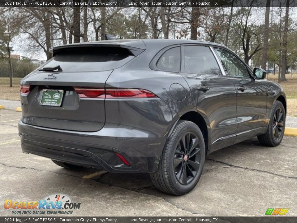 2021 Jaguar F-PACE P250 S Carpathian Gray / Ebony/Ebony Photo #3