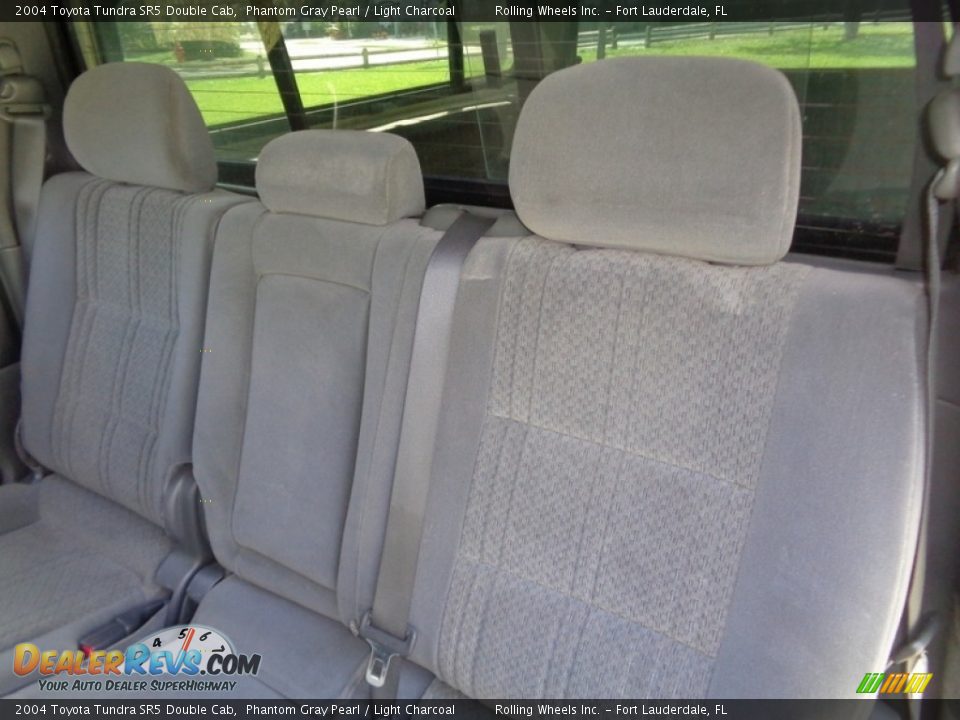 2004 Toyota Tundra SR5 Double Cab Phantom Gray Pearl / Light Charcoal Photo #10