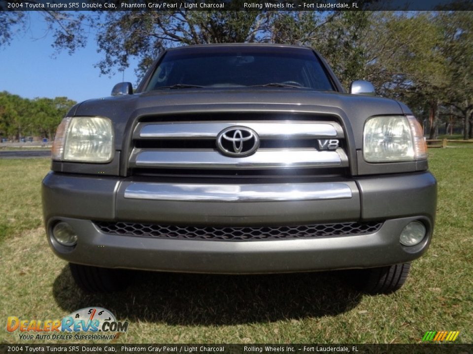 2004 Toyota Tundra SR5 Double Cab Phantom Gray Pearl / Light Charcoal Photo #15
