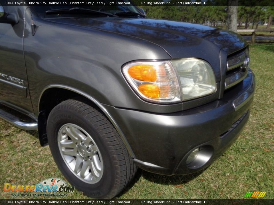 2004 Toyota Tundra SR5 Double Cab Phantom Gray Pearl / Light Charcoal Photo #19