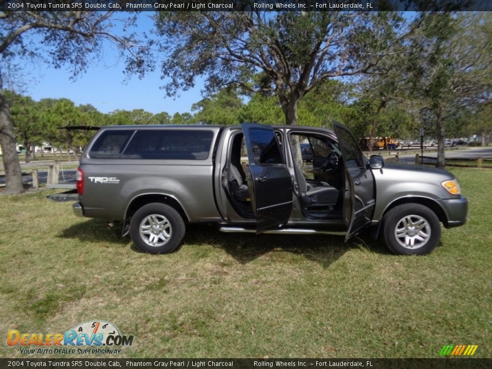 2004 Toyota Tundra SR5 Double Cab Phantom Gray Pearl / Light Charcoal Photo #21