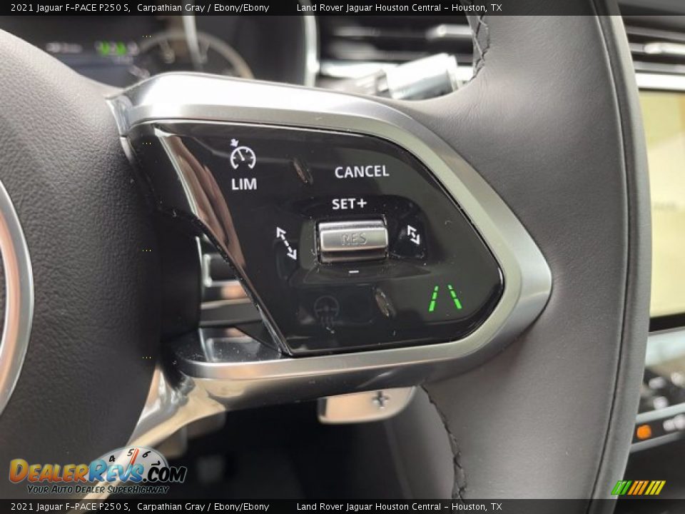 2021 Jaguar F-PACE P250 S Steering Wheel Photo #19