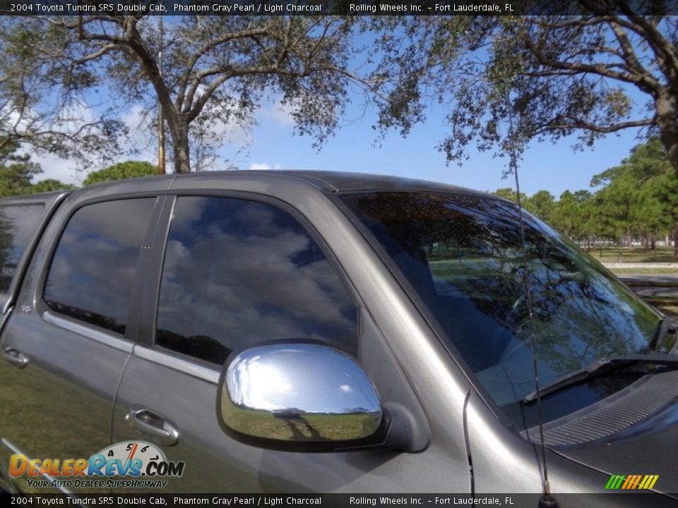 2004 Toyota Tundra SR5 Double Cab Phantom Gray Pearl / Light Charcoal Photo #27