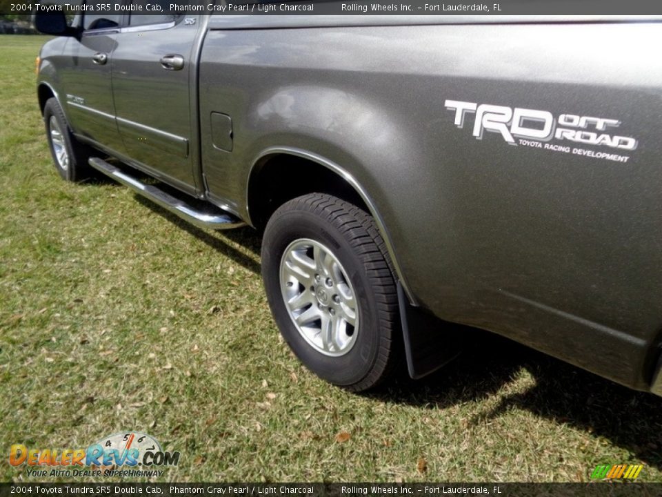2004 Toyota Tundra SR5 Double Cab Phantom Gray Pearl / Light Charcoal Photo #36