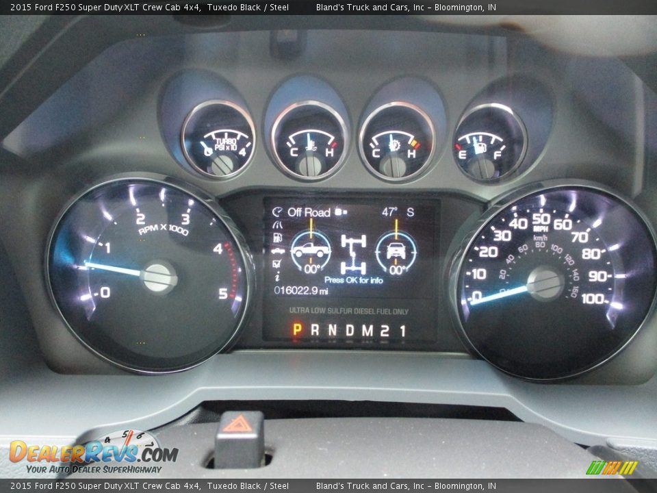 2015 Ford F250 Super Duty XLT Crew Cab 4x4 Tuxedo Black / Steel Photo #14