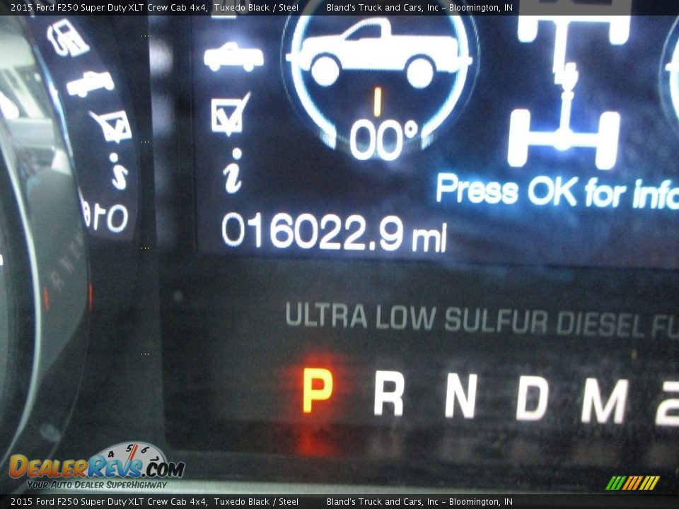 2015 Ford F250 Super Duty XLT Crew Cab 4x4 Tuxedo Black / Steel Photo #15
