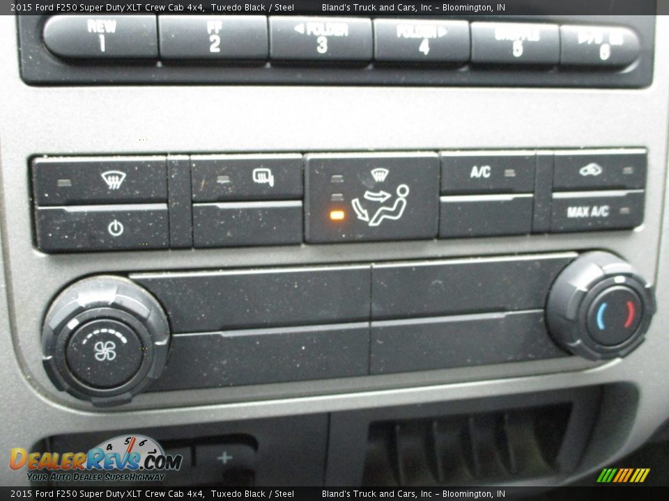 2015 Ford F250 Super Duty XLT Crew Cab 4x4 Tuxedo Black / Steel Photo #22