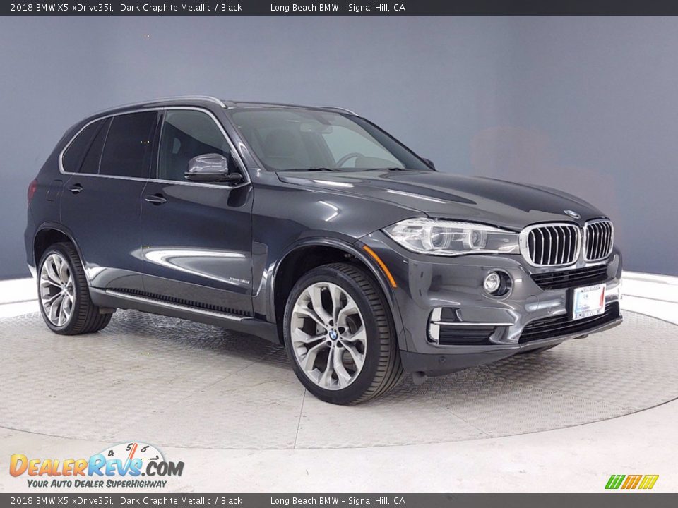 2018 BMW X5 xDrive35i Dark Graphite Metallic / Black Photo #1