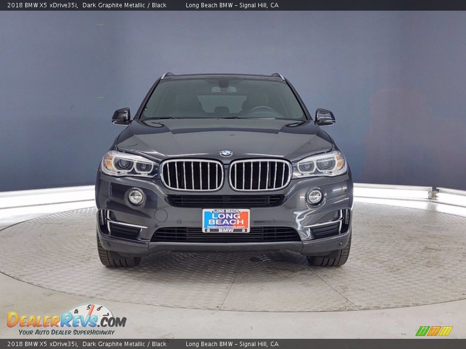 2018 BMW X5 xDrive35i Dark Graphite Metallic / Black Photo #2