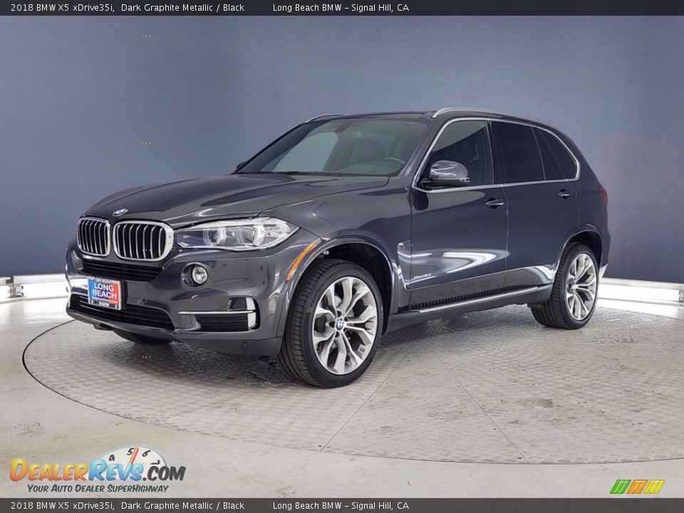 2018 BMW X5 xDrive35i Dark Graphite Metallic / Black Photo #3