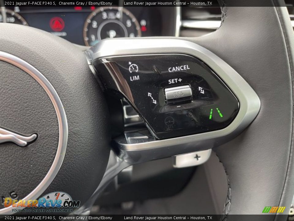 2021 Jaguar F-PACE P340 S Steering Wheel Photo #18