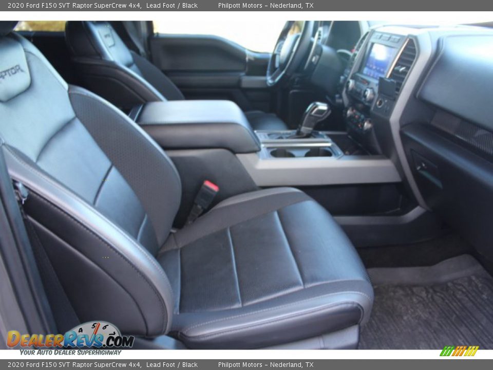 Front Seat of 2020 Ford F150 SVT Raptor SuperCrew 4x4 Photo #27