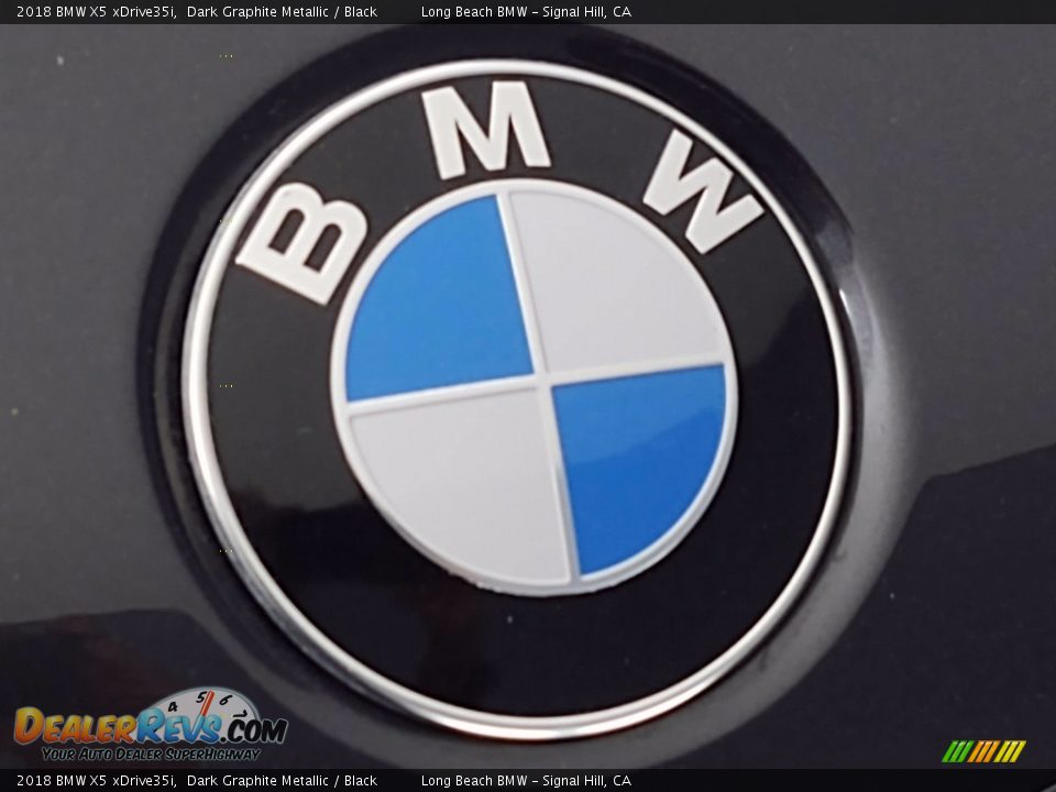 2018 BMW X5 xDrive35i Dark Graphite Metallic / Black Photo #8