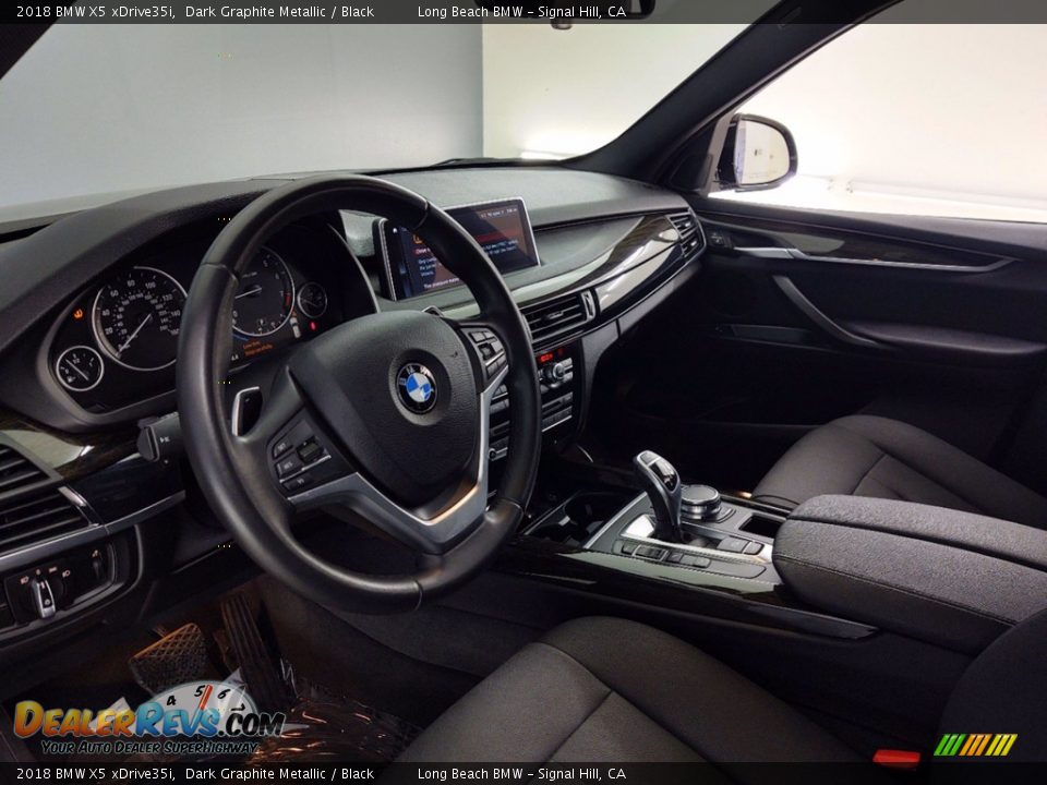2018 BMW X5 xDrive35i Dark Graphite Metallic / Black Photo #15