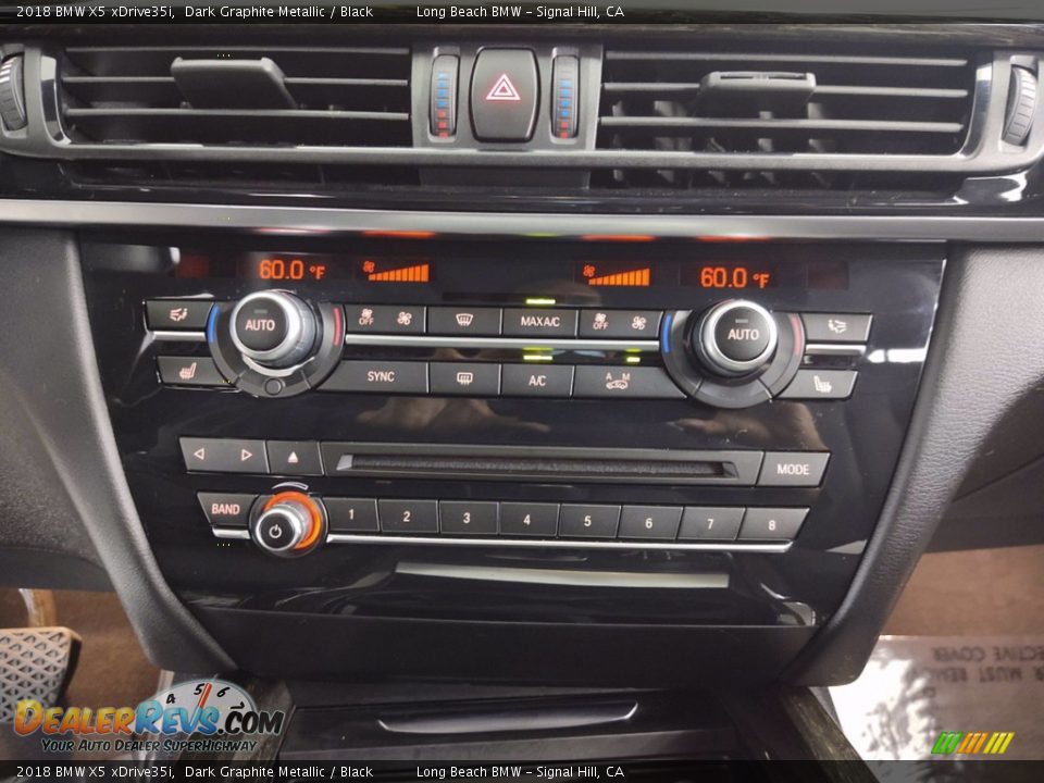 2018 BMW X5 xDrive35i Dark Graphite Metallic / Black Photo #26