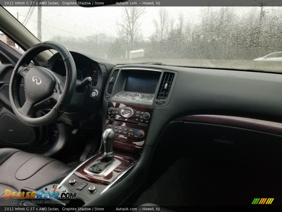 2012 Infiniti G 37 x AWD Sedan Graphite Shadow / Stone Photo #12