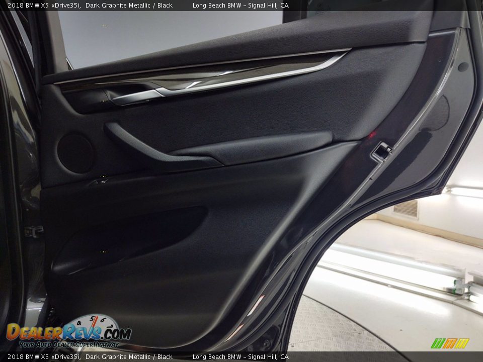 2018 BMW X5 xDrive35i Dark Graphite Metallic / Black Photo #36