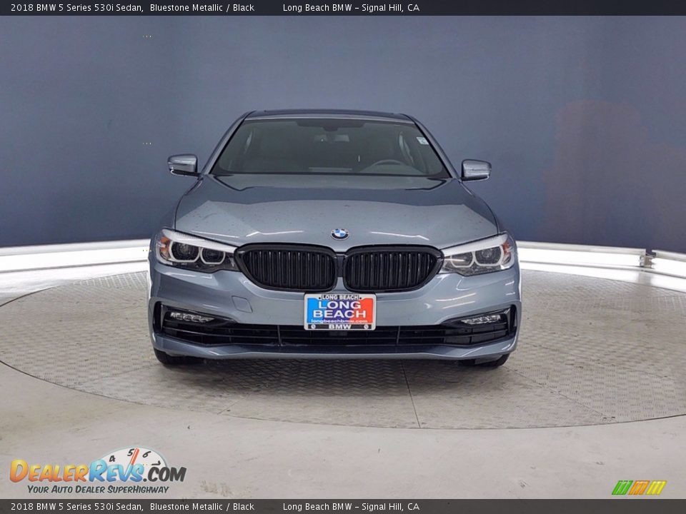 2018 BMW 5 Series 530i Sedan Bluestone Metallic / Black Photo #2