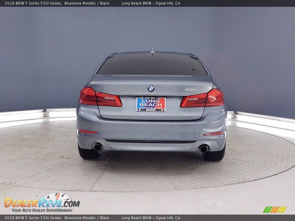 2018 BMW 5 Series 530i Sedan Bluestone Metallic / Black Photo #4
