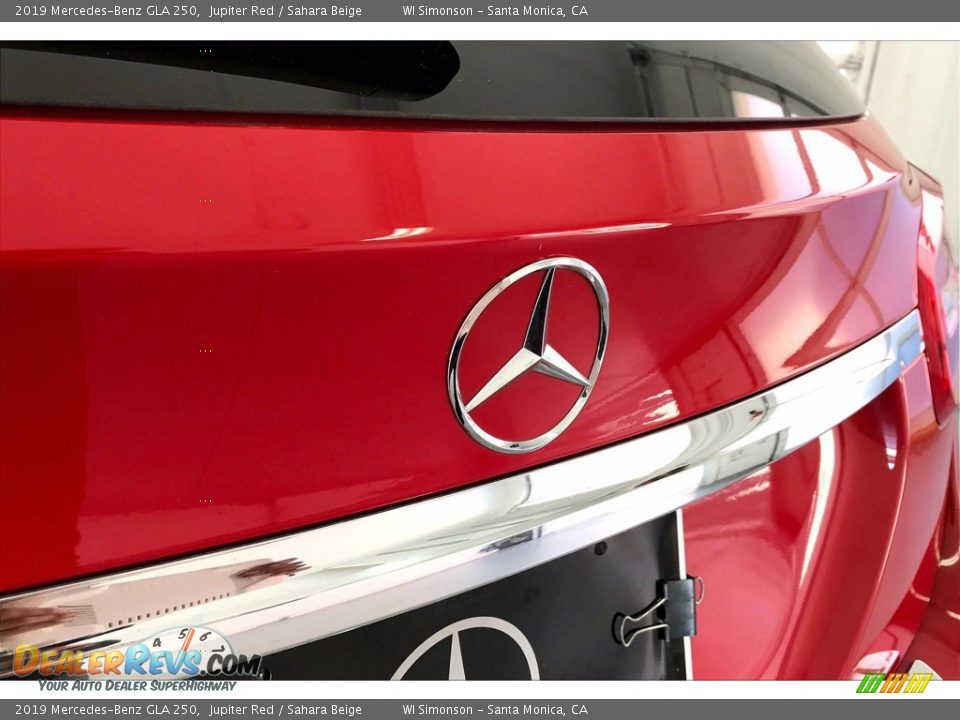 2019 Mercedes-Benz GLA 250 Jupiter Red / Sahara Beige Photo #7