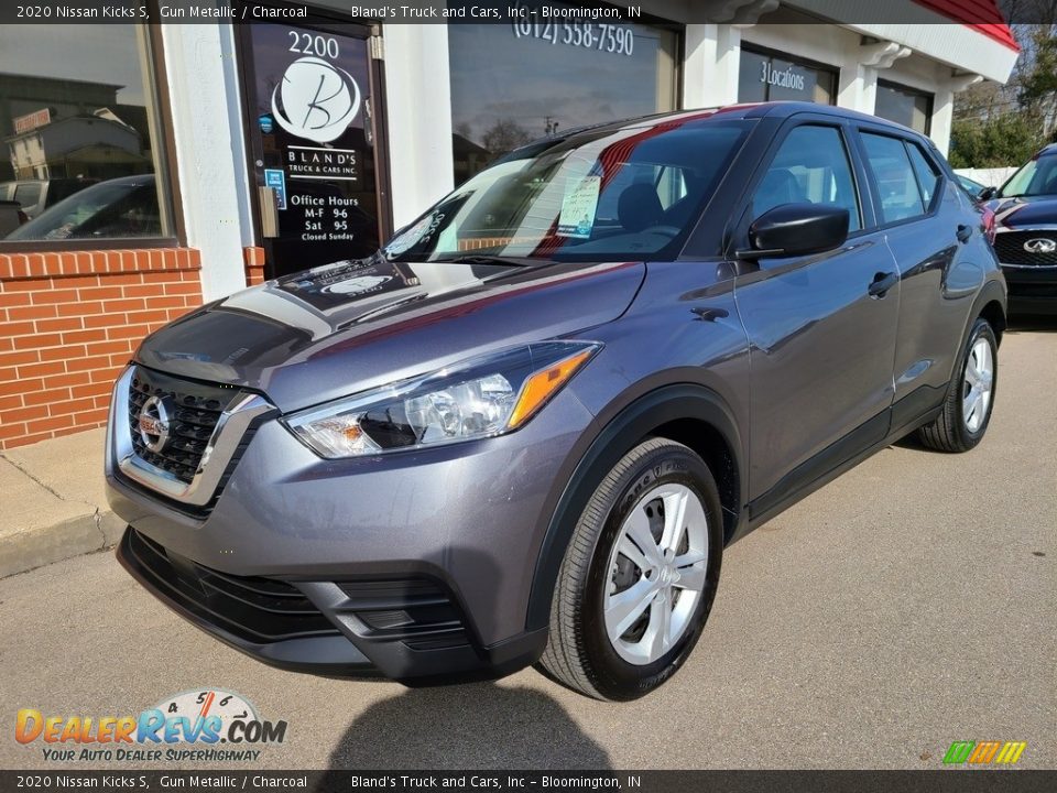 2020 Nissan Kicks S Gun Metallic / Charcoal Photo #2