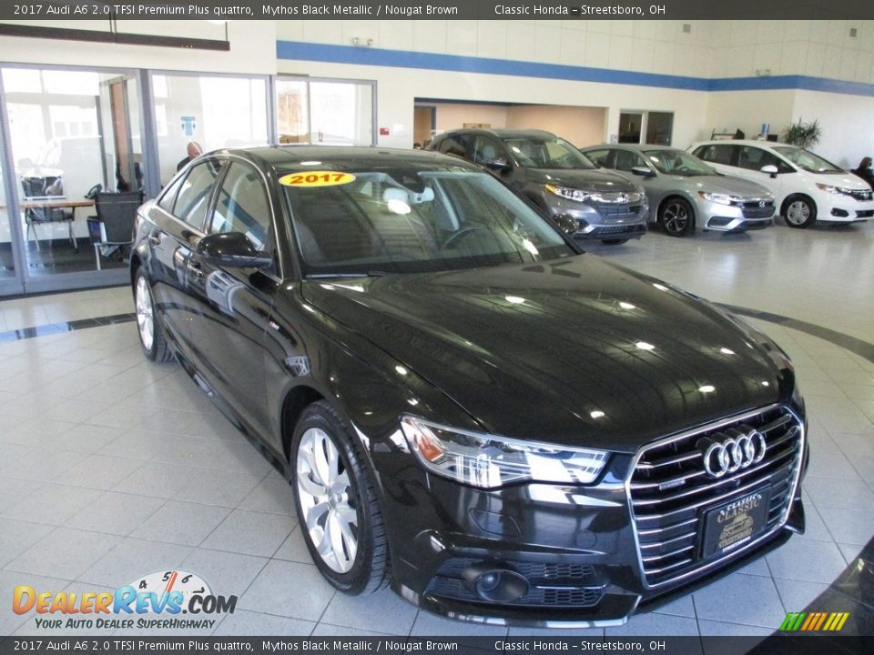 Front 3/4 View of 2017 Audi A6 2.0 TFSI Premium Plus quattro Photo #3