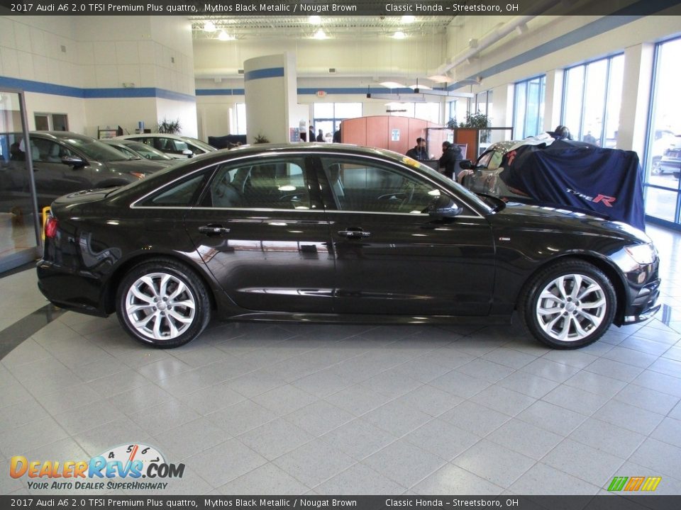 Mythos Black Metallic 2017 Audi A6 2.0 TFSI Premium Plus quattro Photo #4