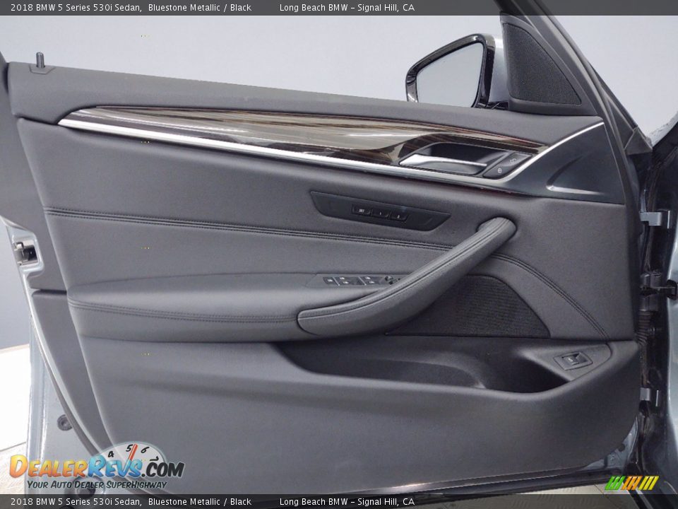 2018 BMW 5 Series 530i Sedan Bluestone Metallic / Black Photo #13
