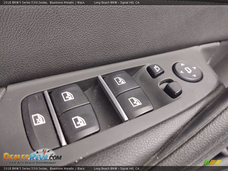 2018 BMW 5 Series 530i Sedan Bluestone Metallic / Black Photo #14