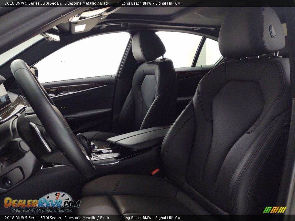 2018 BMW 5 Series 530i Sedan Bluestone Metallic / Black Photo #16