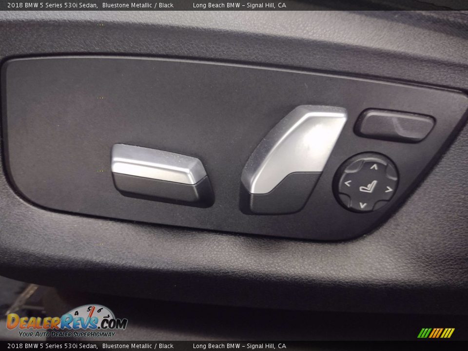 2018 BMW 5 Series 530i Sedan Bluestone Metallic / Black Photo #17