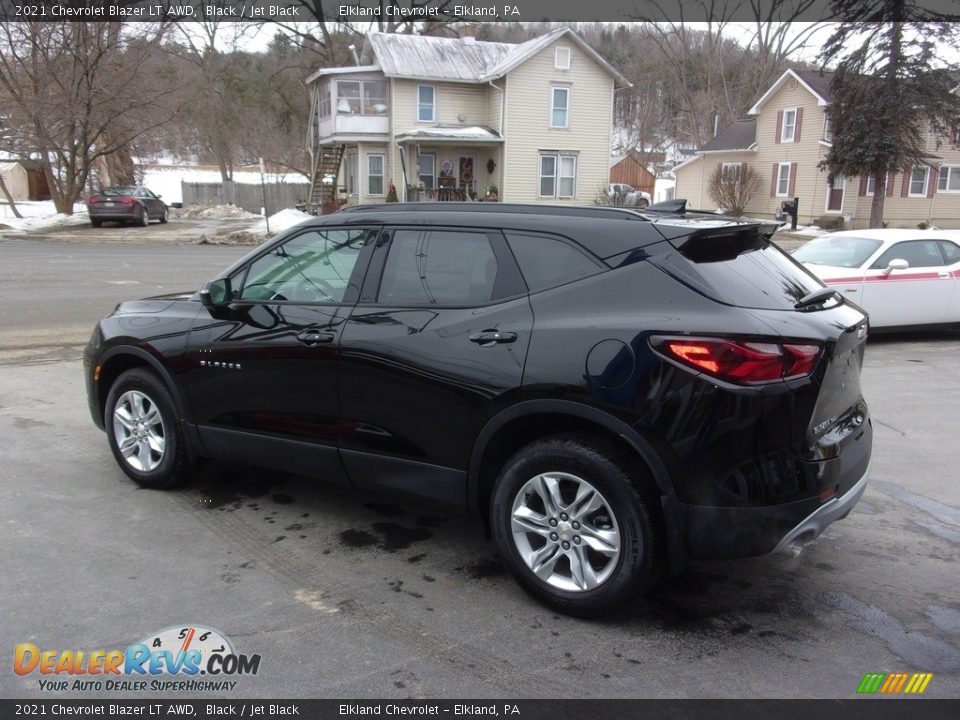 2021 Chevrolet Blazer LT AWD Black / Jet Black Photo #5